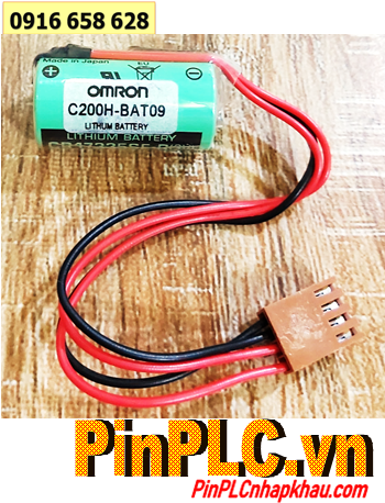 Omron C200H-BAT09; Pin PLC Omron C200H-BAT09 3v 1800mAH /Xuất xứ NHẬT 